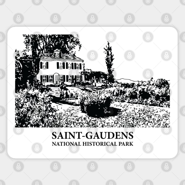 Saint-Gaudens National Historical Park Sticker by Lakeric